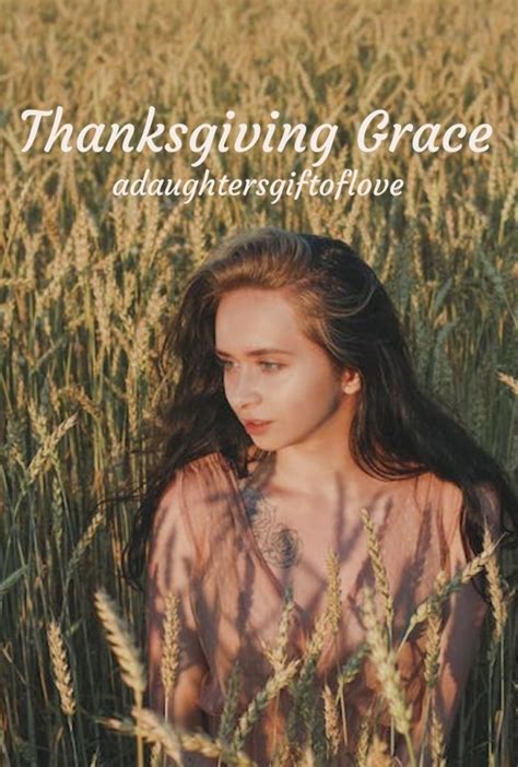 Thanksgiving Grace Adaughterstoflove