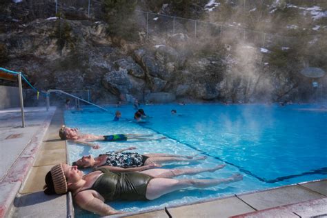 Make The Most Of Your Visit To The Radium Hot Springs Pools This Winter