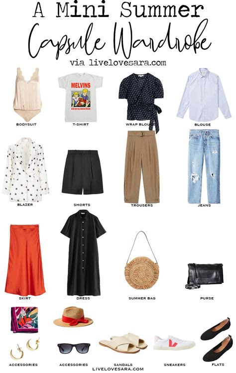 If You Are Looking For How To Build A Summer Capsule Wardrobe This Post