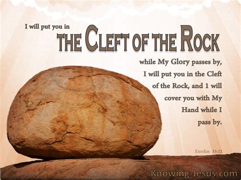 I'll take the bible's word for it. What Does Exodus 33:22 Mean?
