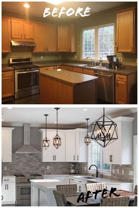 Kitchen Remodel Ideas With Before And After Picture Kitchen Redo