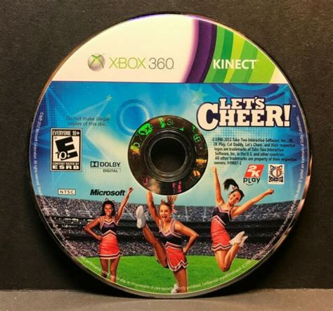 Lets Cheer Microsoft Xbox 360 2011 Disc Only 40124 Ebay