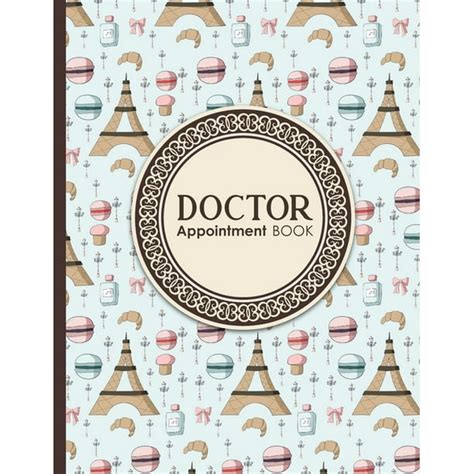 Doctor Appointment Book 4 Columns Appointment Organizer Planner Cute