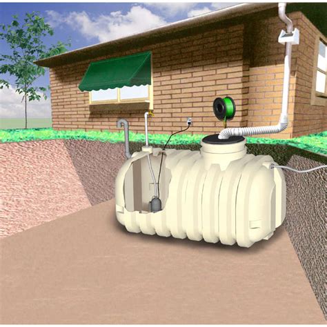 Water System And Water Tanks Choose Undergorund And Backyard Rainwater