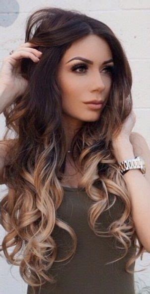 2.brunette lob with light brown highlights. 45 Dark Brown to Light Brown Ombre Long Hair Color Ideas ...