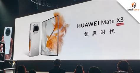 Huawei Mate X3 Malaysia Launch Technave