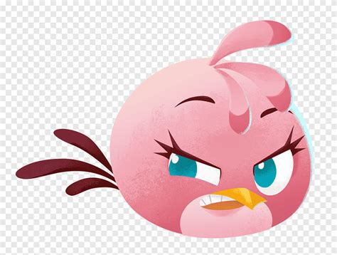 Pink Angry Bird Illustration Angry Birds Stella Angry Birds Pop Angry