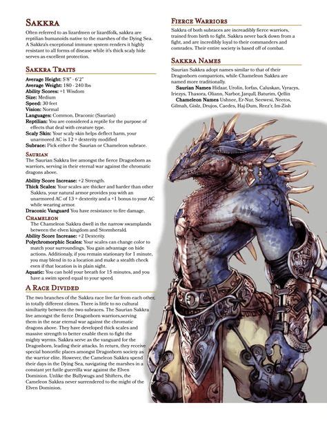 7 5e Races Ideas 5e Races Dnd Races Dungeons And Dragons Homebrew