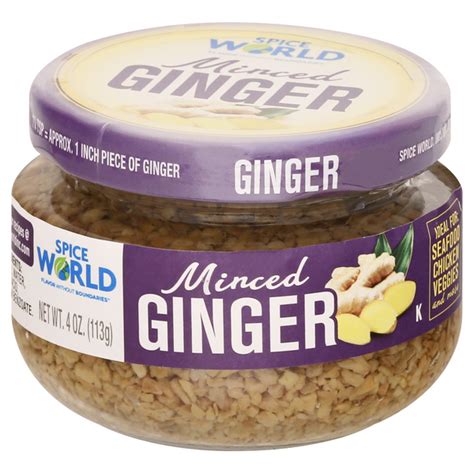 Save On Spice World Minced Ginger Order Online Delivery Stop And Shop