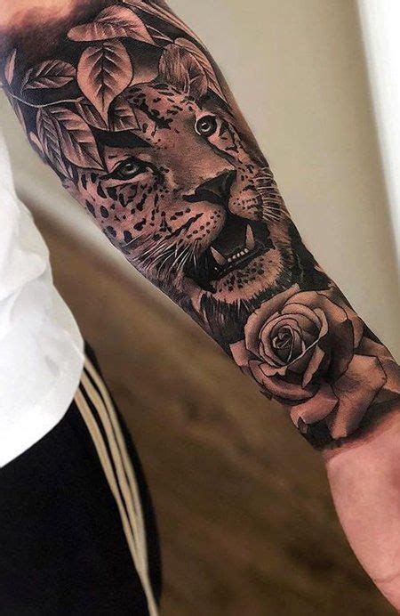 Cool Forearm Tattoos For Men Forearm Sleeve Tattoos Forearm Tattoo Men Leopard Tattoos
