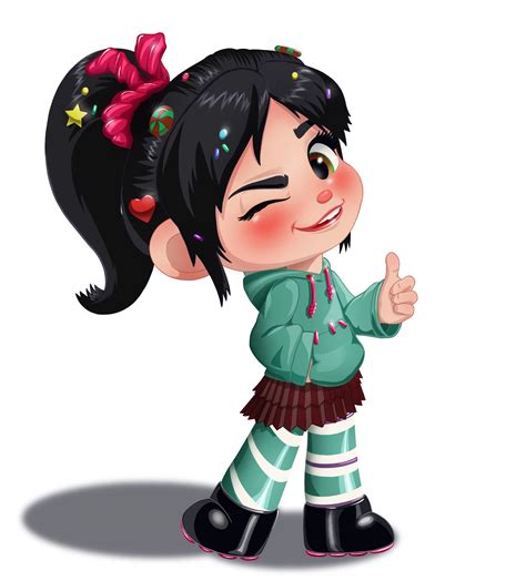 Vanellope Von Schweetz From The Disney Animated Movie Wreck It Ralph