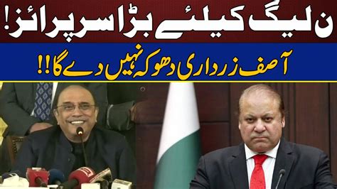 Big Surprise For Pmln Asif Zardari Can Not Be Deceive Asif