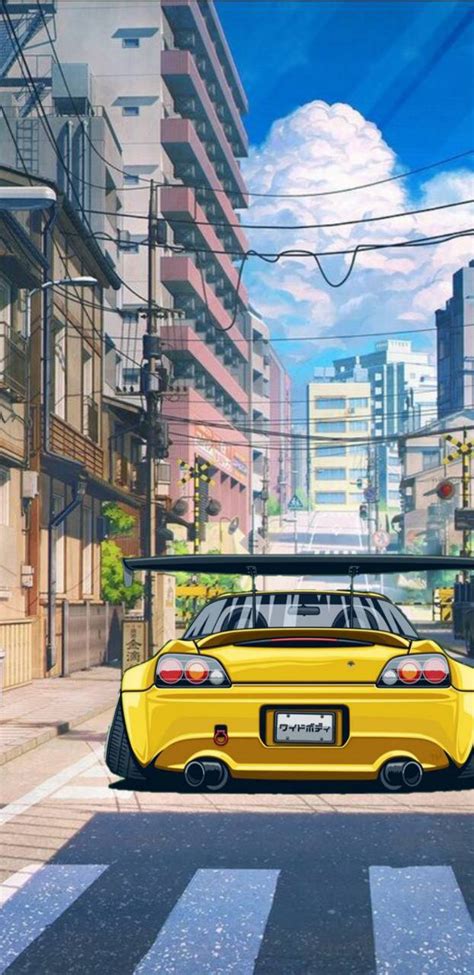 Jdm Anime Wallpaper Pc Blue Anime Aesthetic Car Anime Wallpaper Hd