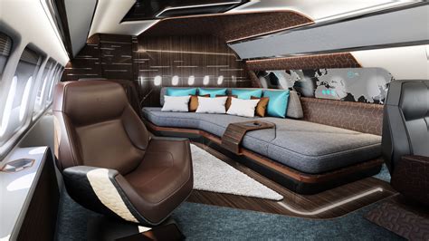 Design Q And Comlux Business Jet Interiors Airbus Boeing Aircraft