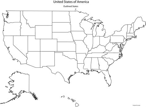 Filemap Of Usa Without State Namessvg Wikimedia Commons Map Of