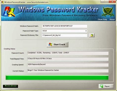 Windows Password Kracker Free Windows Password Recovery Software