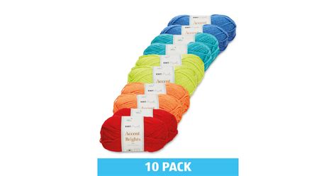 Bright Double Knit Yarn 10 Pack Aldi Uk