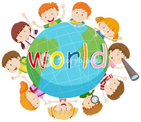 Children Around The World Clipart Free Download On Clipartmag