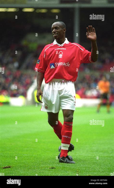 Nottingham Forest Footballer Ian Wright 1999 Stock Photo Alamy