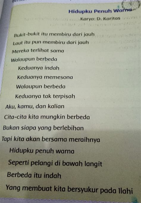 Contoh Puisi 1 Bait 4 Baris Bersajak Abab – Berbagai Contoh