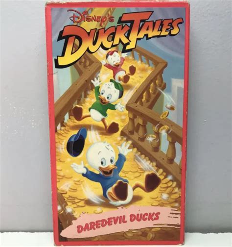 Disneys Ducktales Daredevil Ducks Vhs Video Tape Vcr Show Vtg 1991