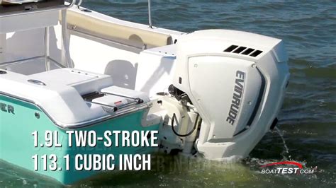 Evinrude E Tec G2 150 Hp 2019 Test Video By Youtube