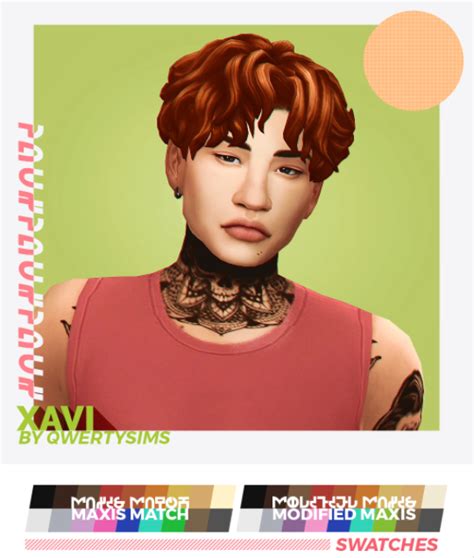 Sims 4 Curly Male Hair Maxis Match Sopfund