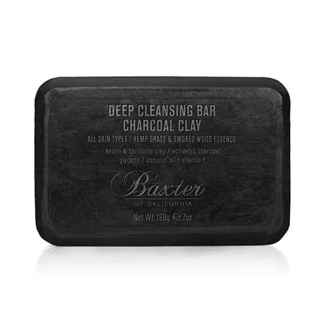 For further enquires / orders: Baxter of California Deep Cleansing Bar, Charcoal Clay ...