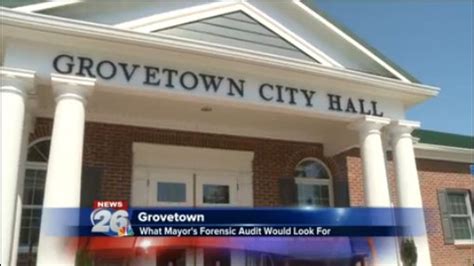 Grovetown Mayors Plans For City Forensic Audit Part Of Investigation