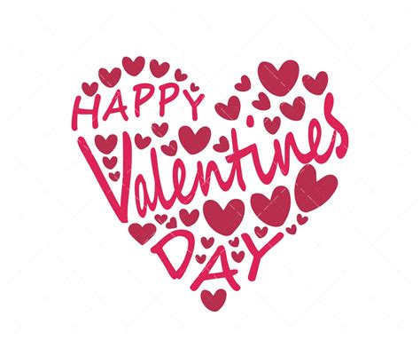 Happy Valentines Day Svg Png Pdf Valentines Day Svg Heart Svg