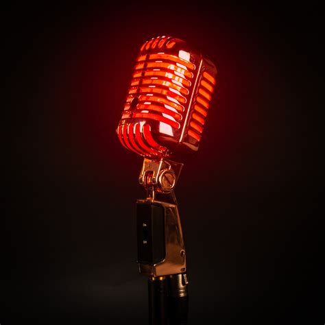 Retro Microphone Lamp On Air Edition Microphone Mania