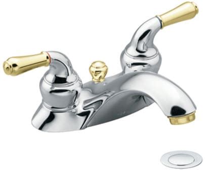 Handwashing is the #1 way to prevent the spread of germs. Moen 4551CP Double Lever Lavatory Faucet with 5-5/16 Inch ...