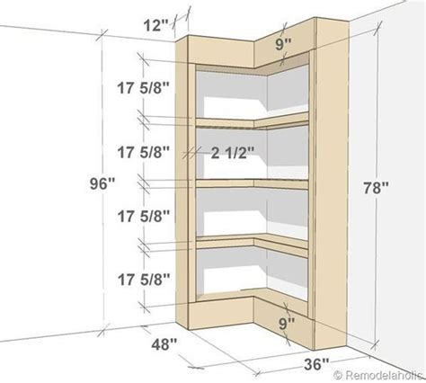 The Set Of Plans Include A Material List And A How To Make A Corner