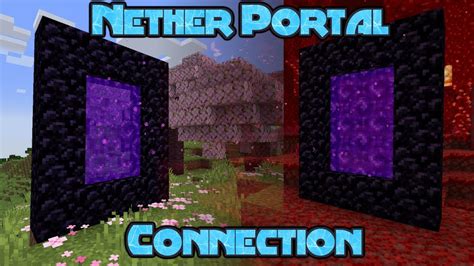 How To Connect A Nether Portal Using Coordinates Minecraft Tutorials
