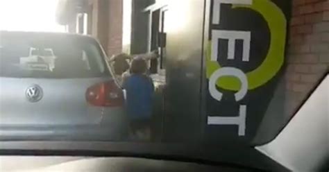 Sneaky Kid Snatches Mcdonalds Meal From Dublin Drive Thru Before