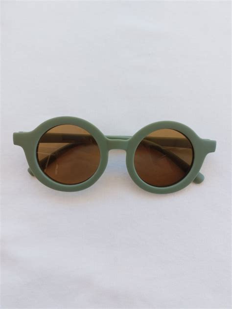 Kids Sunnies Dusty Green ⋆ Spend With Us Buy From A Bush Business