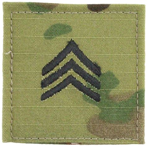 Army Ocp 2 X 2 Sew On Blouse Ranks Officer And Enlisted Usamm
