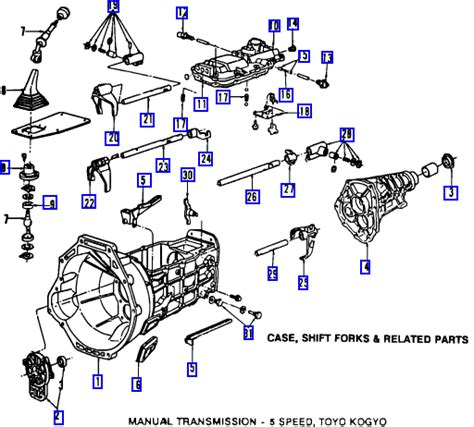 Qanda 2003 Ford Ranger Transmission Bolts Diagrams And Bellhousing