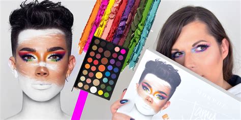 Makeup Test Morphe X James Charles Collection Review Swatches And Makeup Standup Beauty