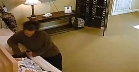 Thief Caught On Camera Stealing Wedding Ring From Dead Womans Hand