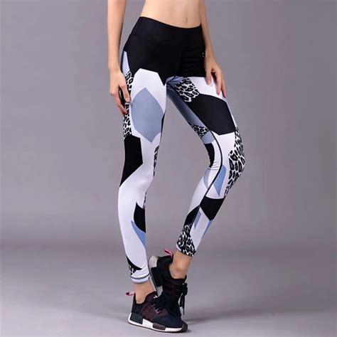 womens sexy yoga pants leggings elastic gym workout running tights in yoga pants from sports