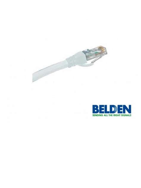 Belden C601109004 Patch Cord Cat 6 Blanco 4 Ft 120 Met