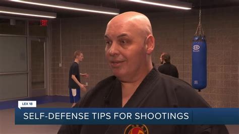 self defense tips for shootings