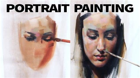 Portrait Painting Demo Oil Painting Time Lapse Youtube