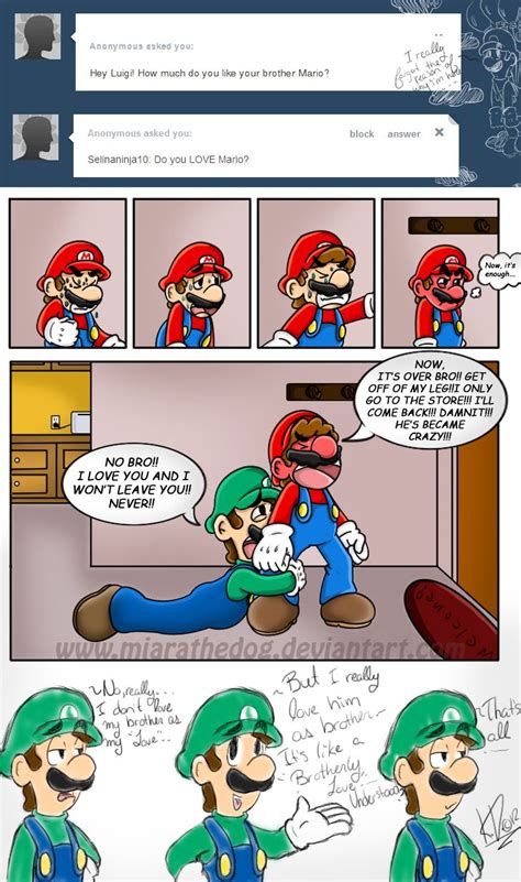 Luigis Tumblr Question 3 By Miapon On Deviantart Super Mario Memes Super Smash Bros Memes