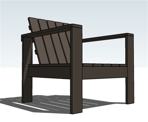 Choose from a variety of great free woodworking plans! Ana White | Simple Outdoor Lounge Chair - DIY Projects