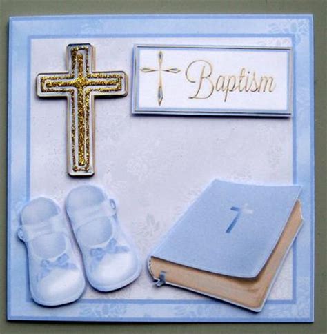 Baptisms and christenings are moments to cherish with family and friends. Baby Boy Baptism/christening - CUP470707_114 | Craftsuprint