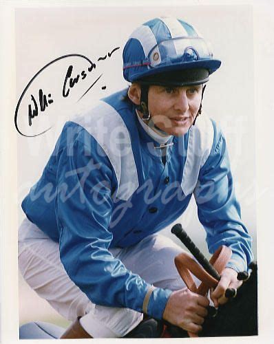 jockeys 1990 signed colour 10 x 8 photo of the popular former champion jockey jockey
