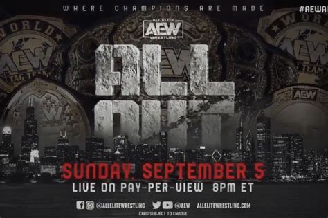 Aew All Out 2021 Was A Quick Sellout Cageside Seats