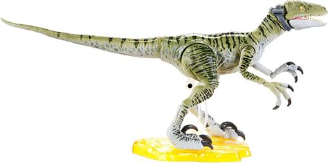 Action Figures Tv Movie And Video Games Mattel Jurassic World Amber Collection Velociraptor